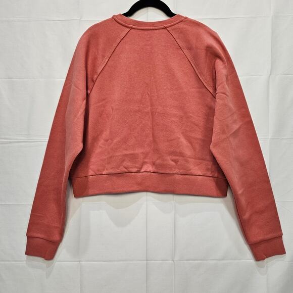 Under Armour Women's Project Rock Cropped Gym Crewneck Size Large - Picture 2 of 8